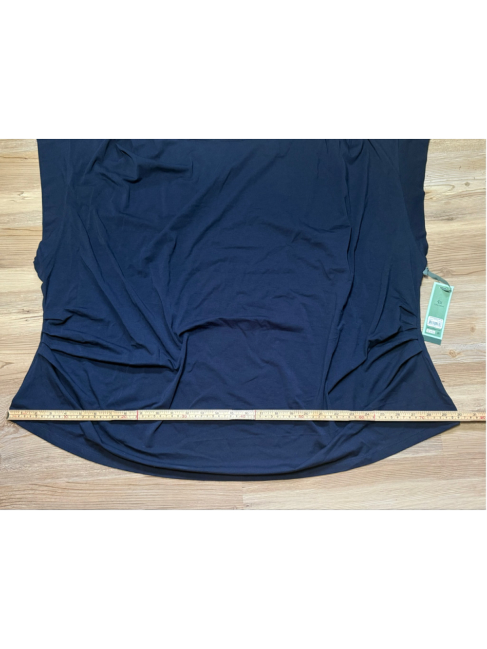 Women's Terra & Sky Navy Short Sleeve Tee, Size 4X - Picture 5 of 10